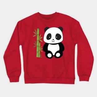 Cute panda doodle Crewneck Sweatshirt